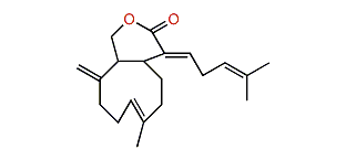 (E)-1(19),6,10,13-Xenicatetraen-17,18-olide